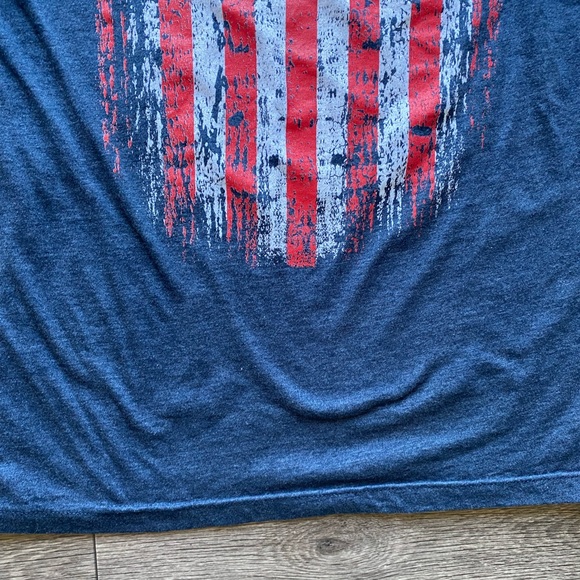 Next Level Freedom Isn’t Free American Flag Men’s T-Shirt - Picture 9 of 9